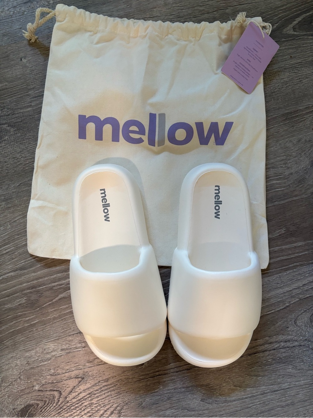 Mellow White Slide Sandals for Women - Easy On/Off Comfort